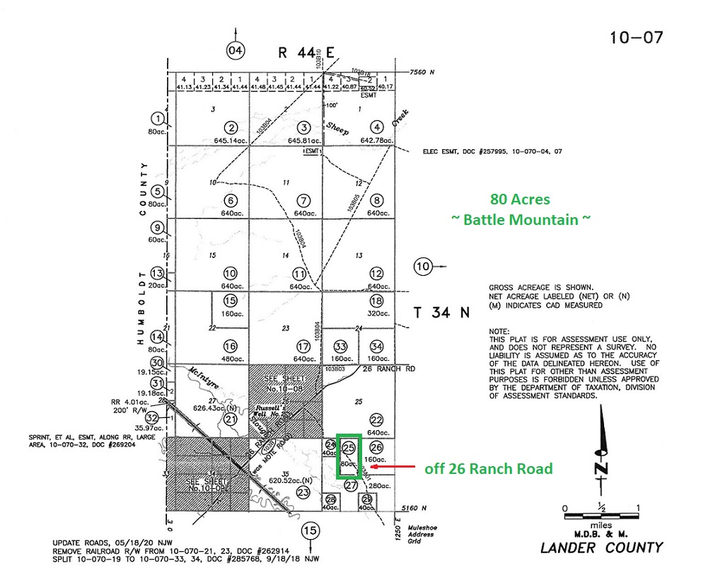 Lander Co parcel map lander-county-nevada-land-for-sale